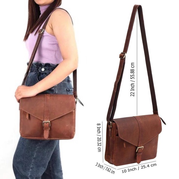 New Montana Hudson Mabel Handcrafted Leather Purse - Picture 3 of 15